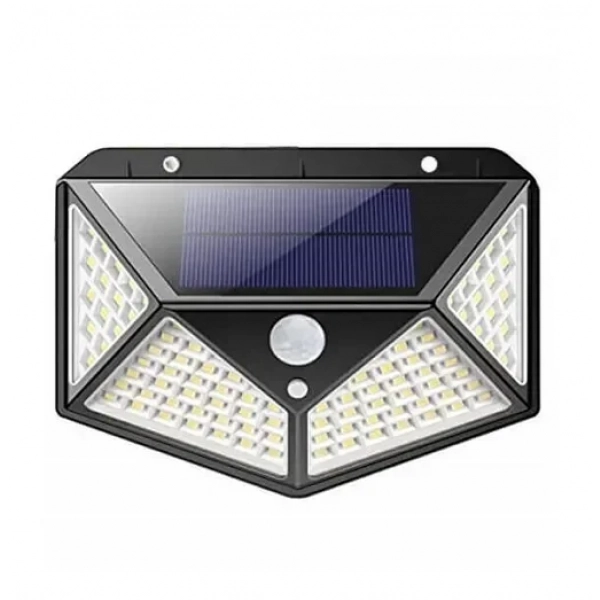 Αδιάβροχος ηλιακός προβολέας 100LED με πάνελ YX-100