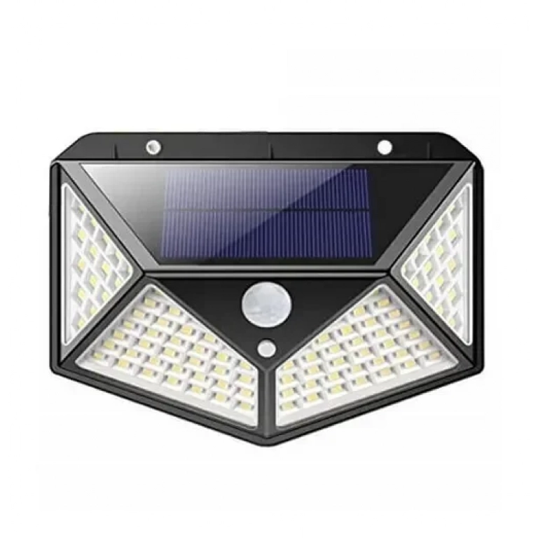 Αδιάβροχος ηλιακός προβολέας 100LED με πάνελ YX-100