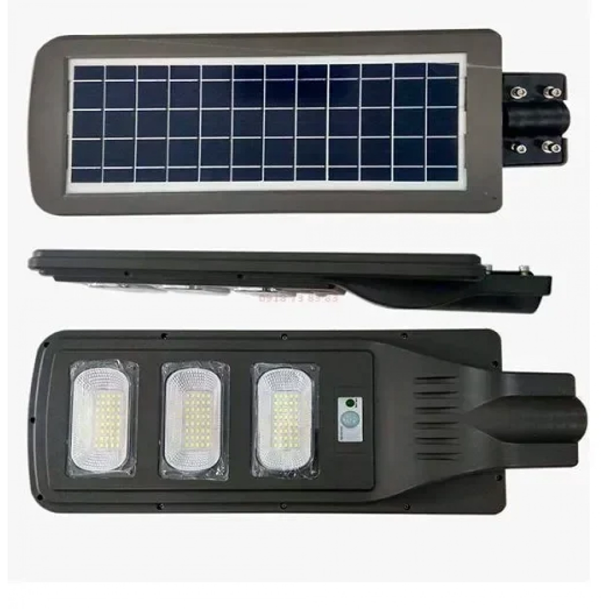 Αδιάβροχος ηλιακός προβολέας LED 60W πάνελ & τηλεχειριστήριο JD-1960A - Image 3