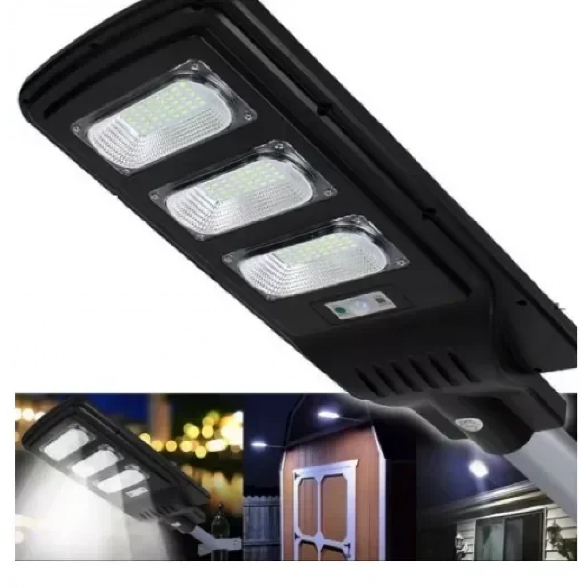 Αδιάβροχος ηλιακός προβολέας LED 60W πάνελ & τηλεχειριστήριο JD-1960A - Image 4