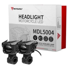 Αδιάβροχος προβολέας μηχανής LED Motowolf Headlight Motorcycle MDL5004