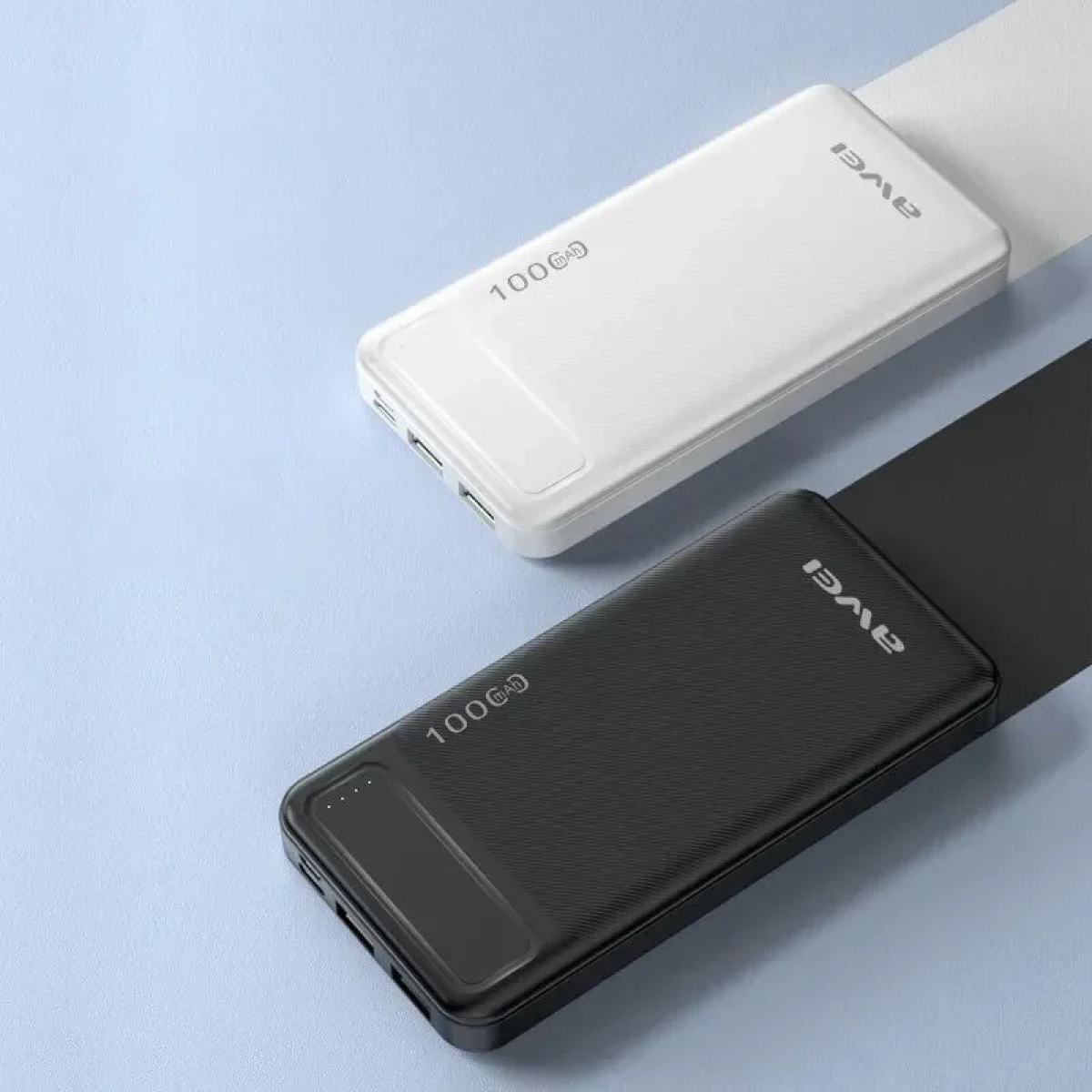 Awei Power Bank P5K 10000mAh Λευκό