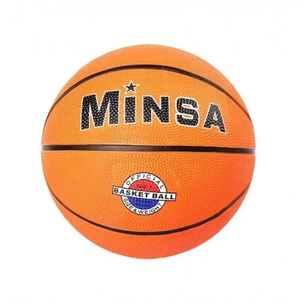 Μπάλα για παιχνίδι μπάσκετ Minsa Basketball 7-9124