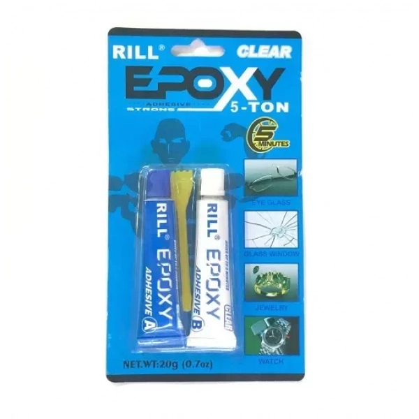 Διαφανής εποξειδική κόλλα 20g Epoxy 8309AB
