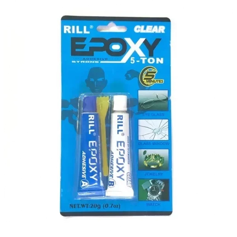 Διαφανής εποξειδική κόλλα 20g Epoxy 8309AB