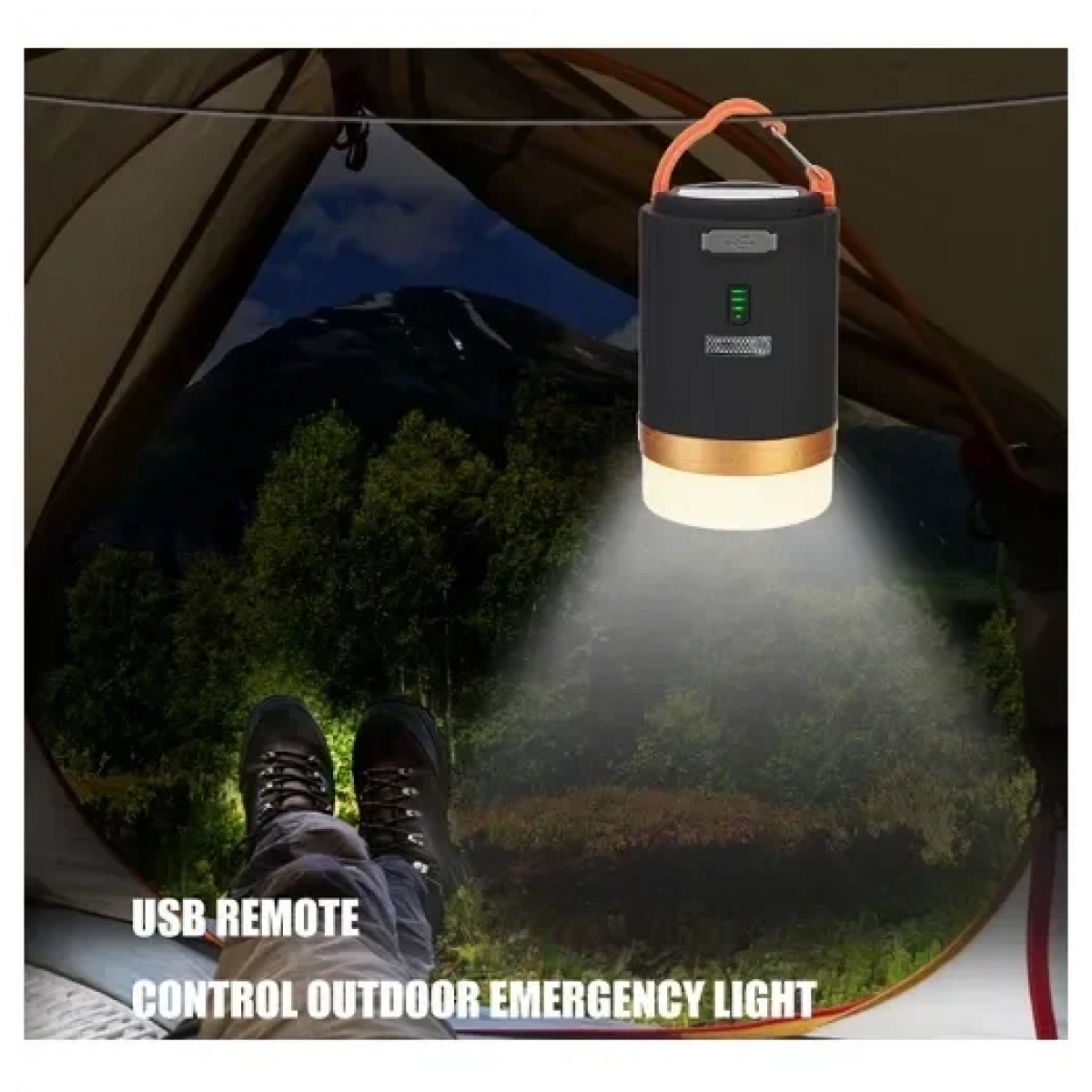 Επαναφορτιζόμενη λάμπα LED camping Aerbes AB-YJ07 - Image 3