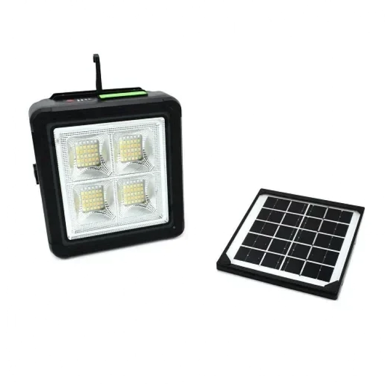 Φορητός αδιάβροχος ηλιακός προβολέας 100W 6000mAh GD-2206A