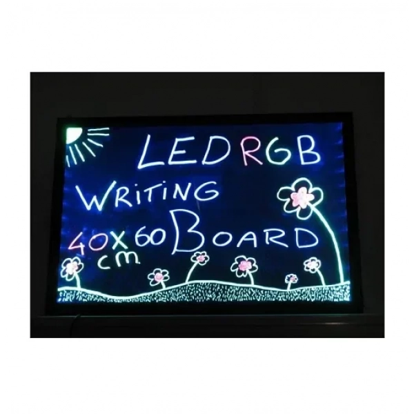 Φωτιζόμενος πίνακας γραφής led 40x60cm