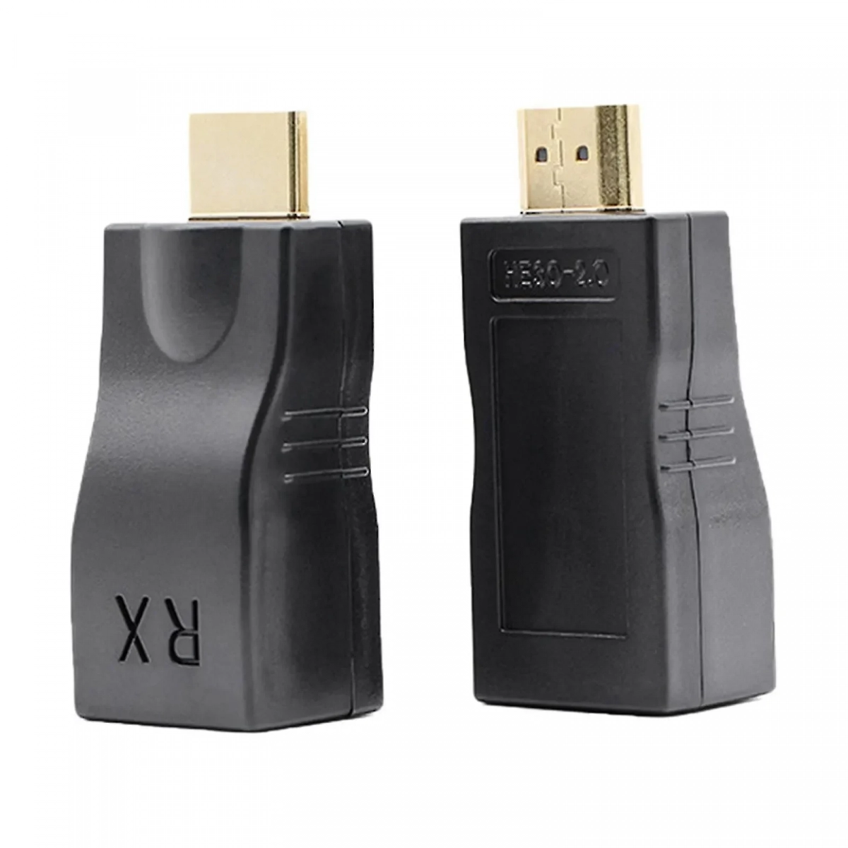 Hdmi επέκταση Hdmi σε Rj45 πάνω από τον προσαρμογέα Ethernet λαν δικτύου cat 5e/6 4k 1080p