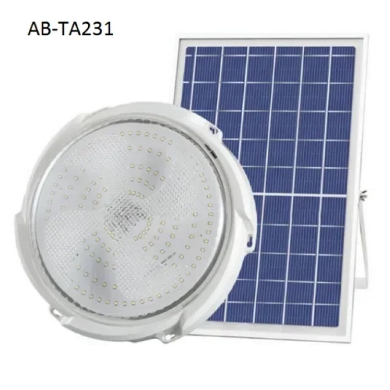 Ηλιακό φωτιστικό οροφής με τηλεχειριστήριο & πάνελ 400W Aerbes AB-TA231