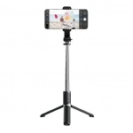 Selfie Stick Moxom MX-SS09 με ασύρματο τηλεχειριστήριο και βάση τριπόδου μαύρο