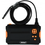 Βιομηχανικό Ενδοσκόπιο 4K HD Μπαταρίας 5m με Οθόνη 4.3″ & Περιστροφή Κάμερας 360º IP68 Andowl P130 – Μαύρο, Πορτοκαλί