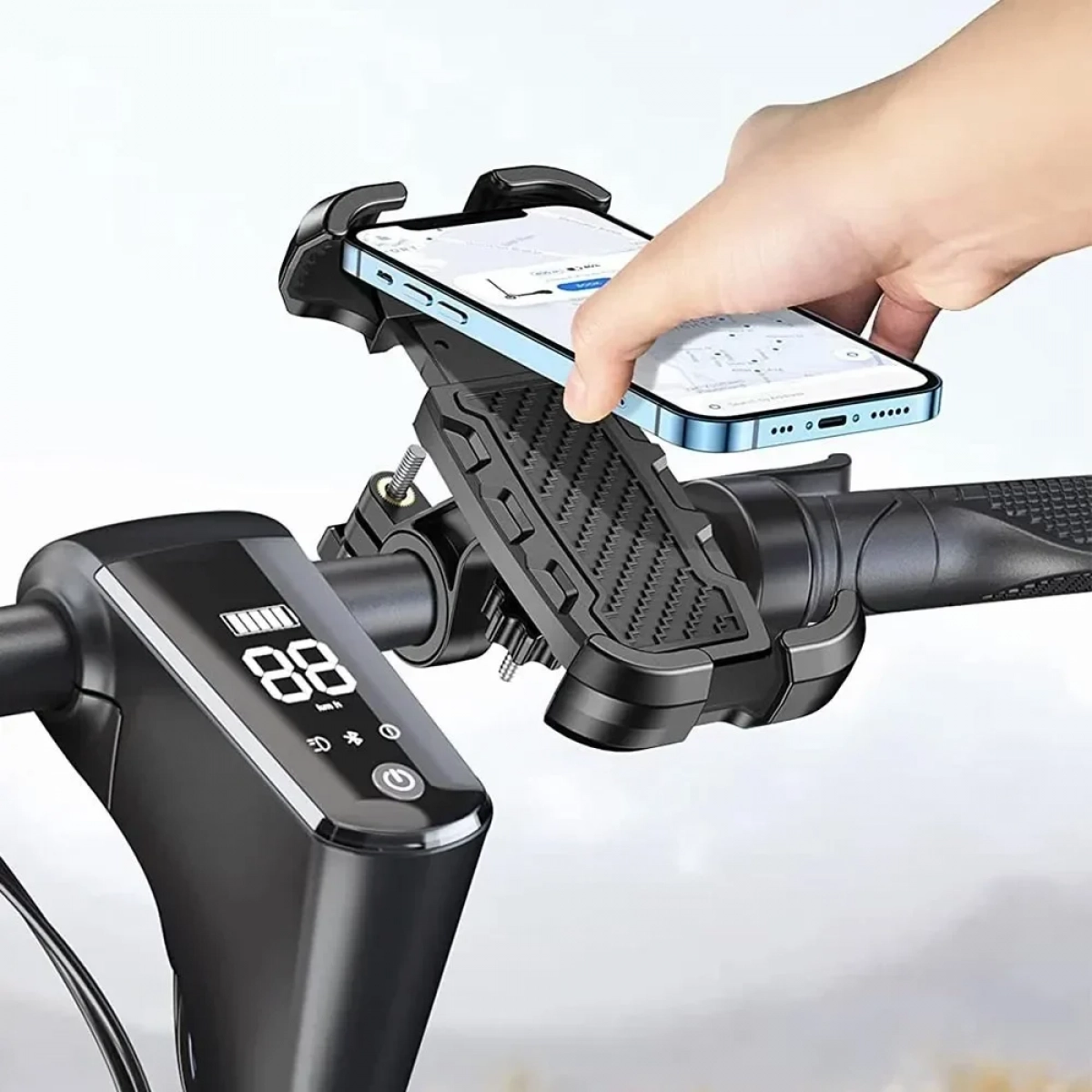 MOXOM MX-VS78 Βάση τηλεφώνου για μοτοσυκλέτα & ποδήλατο