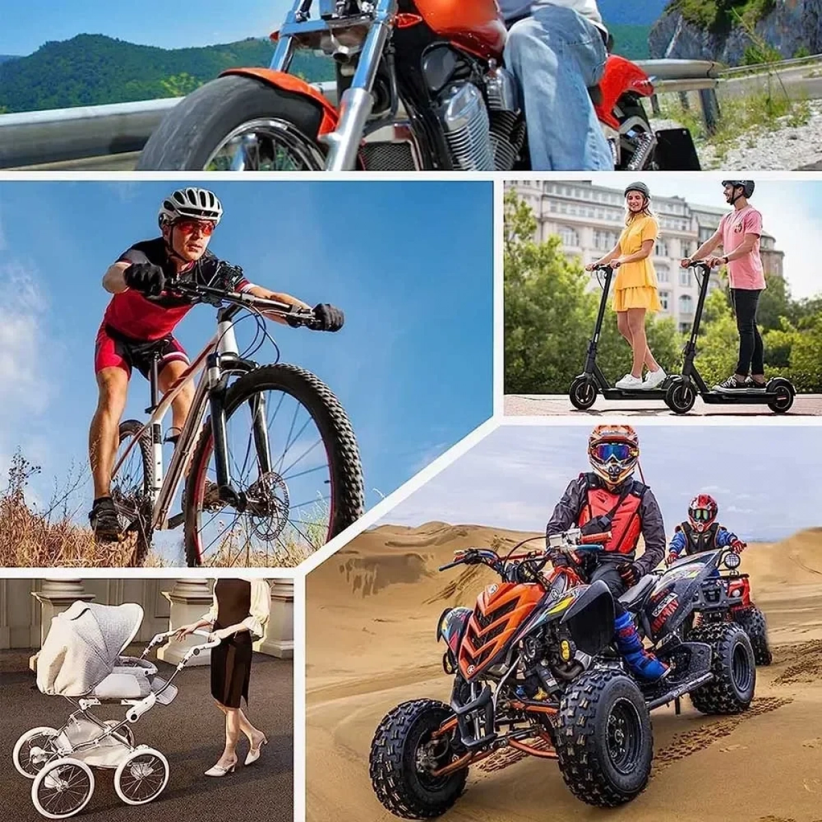 MOXOM MX-VS78 Βάση τηλεφώνου για μοτοσυκλέτα & ποδήλατο