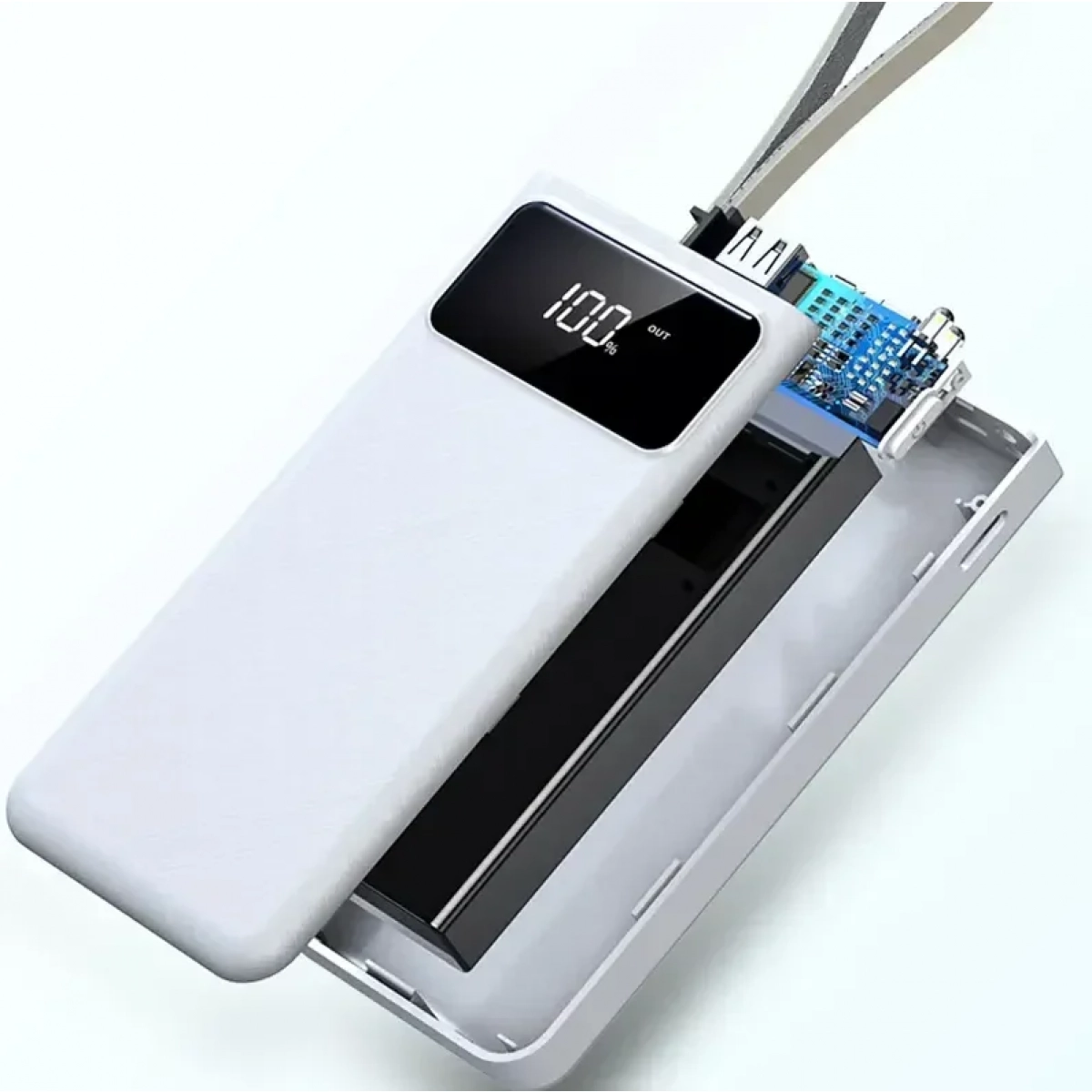 Power Bank K-A96 30000mAh - Λευκό