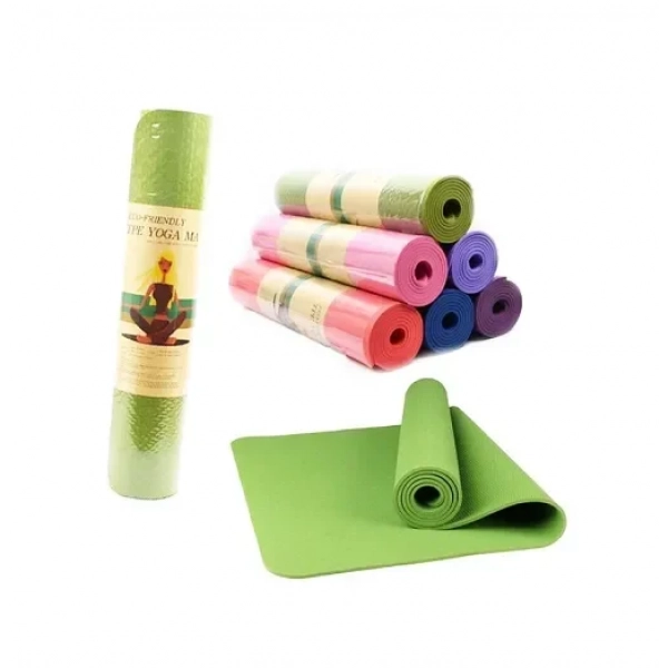 Στρώμα Yoga Mat 90x190x10mm σε χρώμα πράσινο