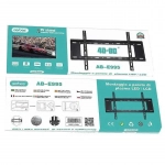 Βάση τηλεόρασης τοίχου έως 80″ και 50kg μαύρη Aerbes AB-E995 μαύρη - Image 2