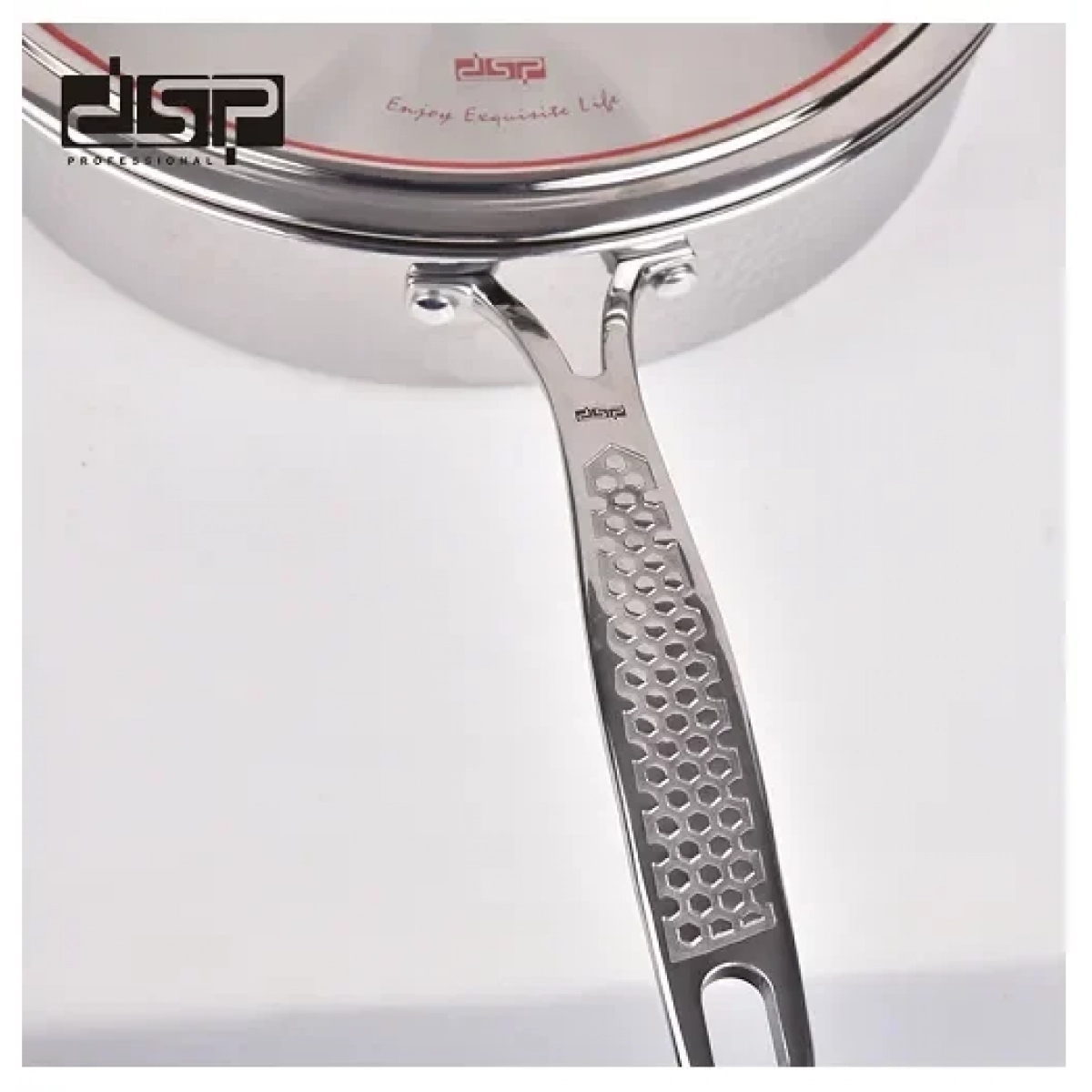 Τηγάνι ψησίματος με καπάκι 4.3L Fry Pan DSP CS001-C28 - Image 2