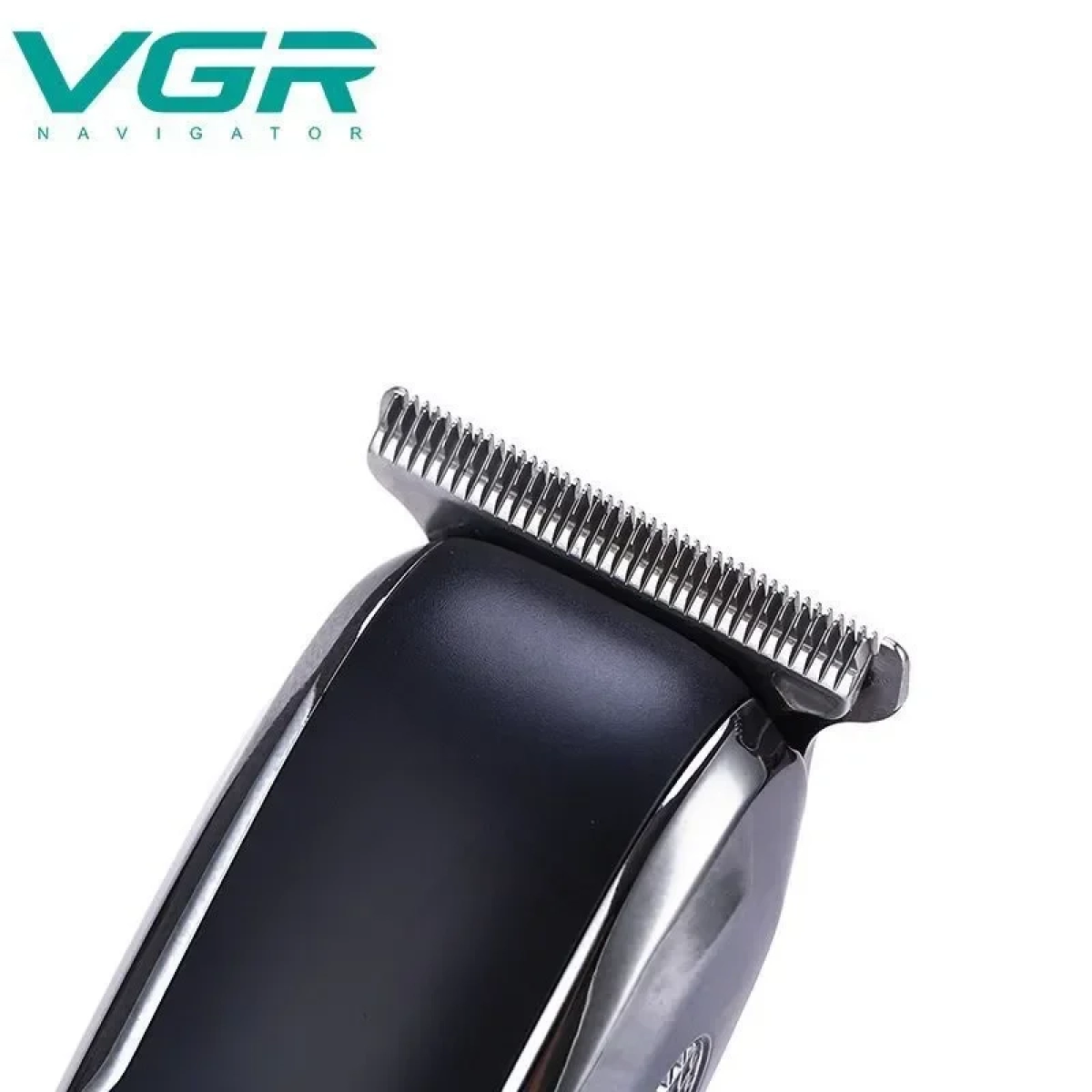 VGR V-020 Επαγγελματική Επαναφορτιζόμενη Κουρευτική Μηχανή σε Μαύρο Χρώμα