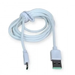 Treqa CA-8433 Type C USB Data And Charging Cable 3.1A 2m Λευκό