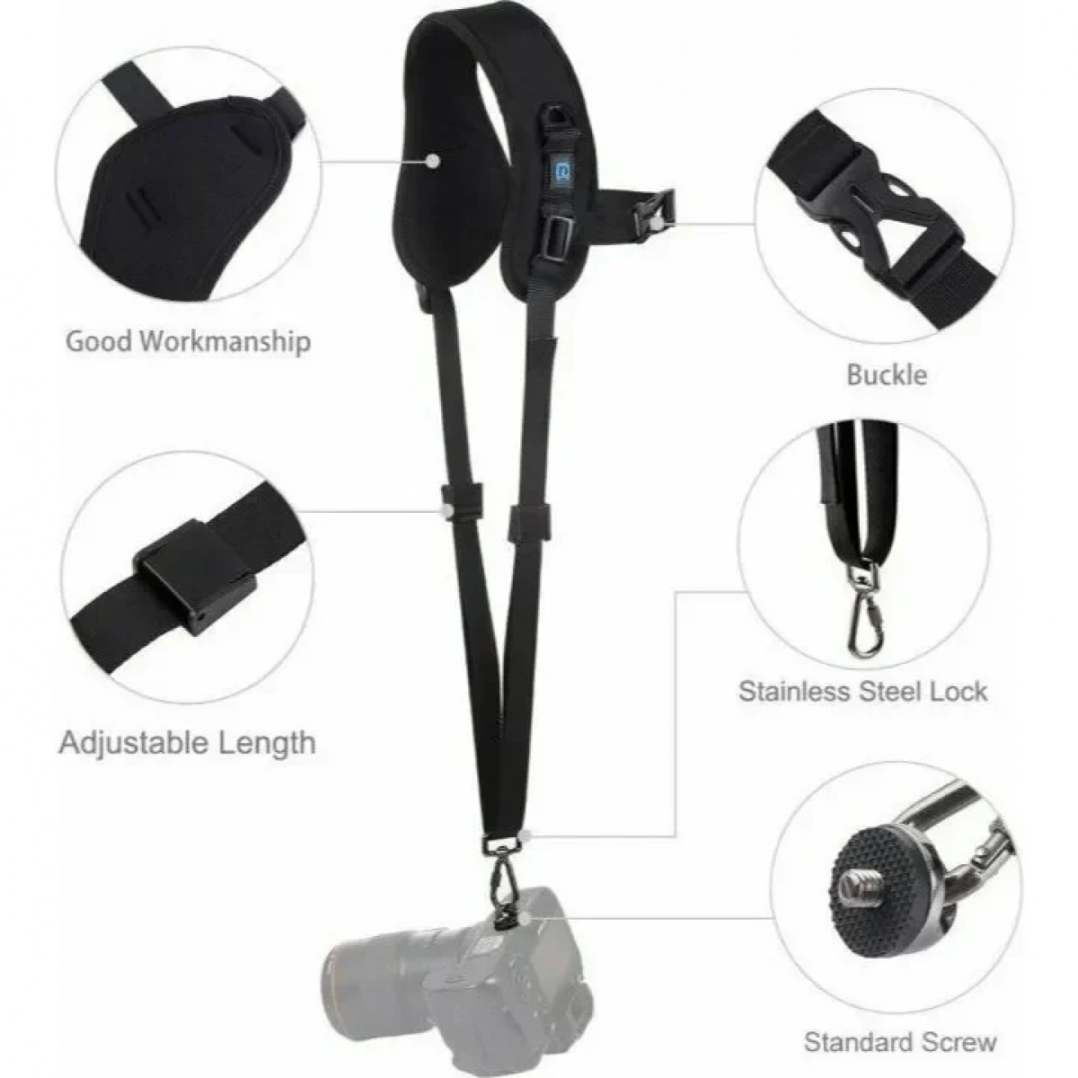 Puluz PU6011 Ιμάντας κάμερας ώμου SLR / DSLR