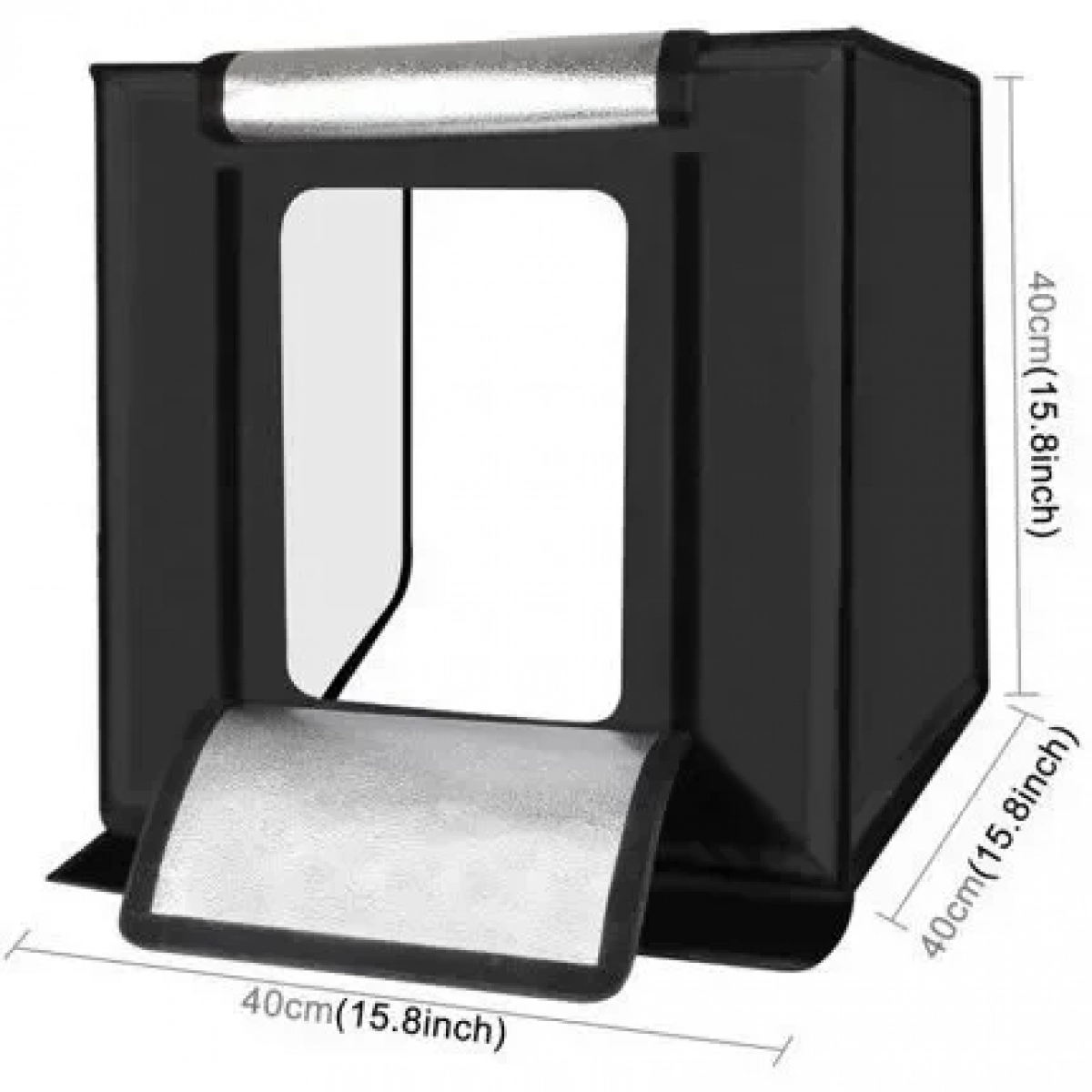 Aναδιπλούμενο στούντιο φωτογράφισης PULUZ 40x40cm με ενσωματωμένο φωτισμό LED PU5040EU – Photo box