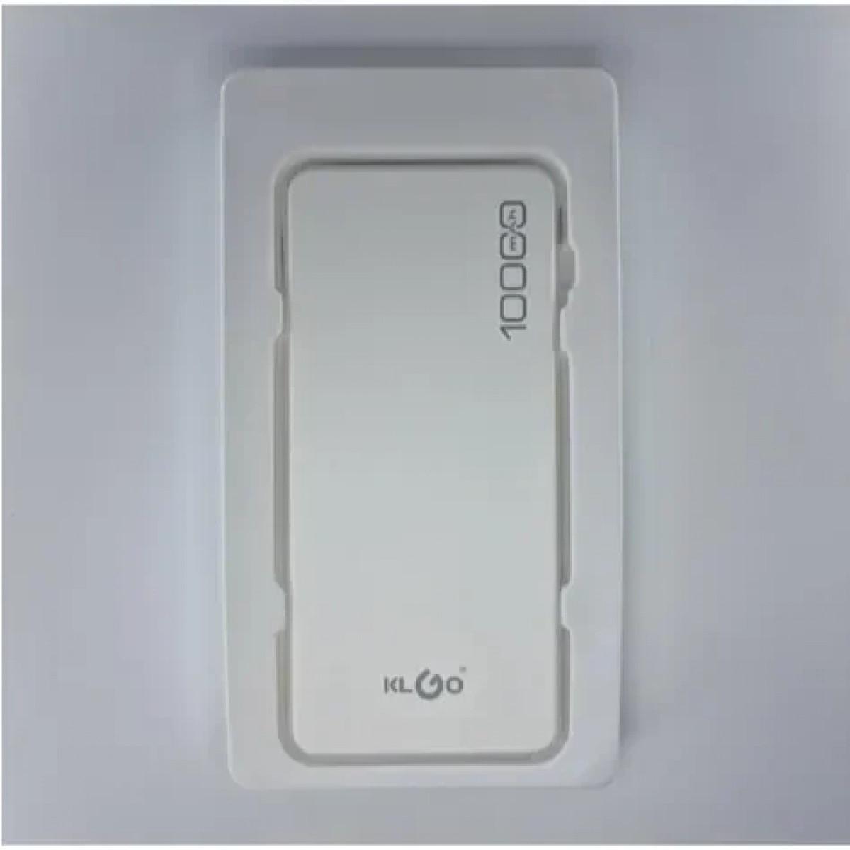KLGO KP-65 Power Bank 10000mAh Λευκό