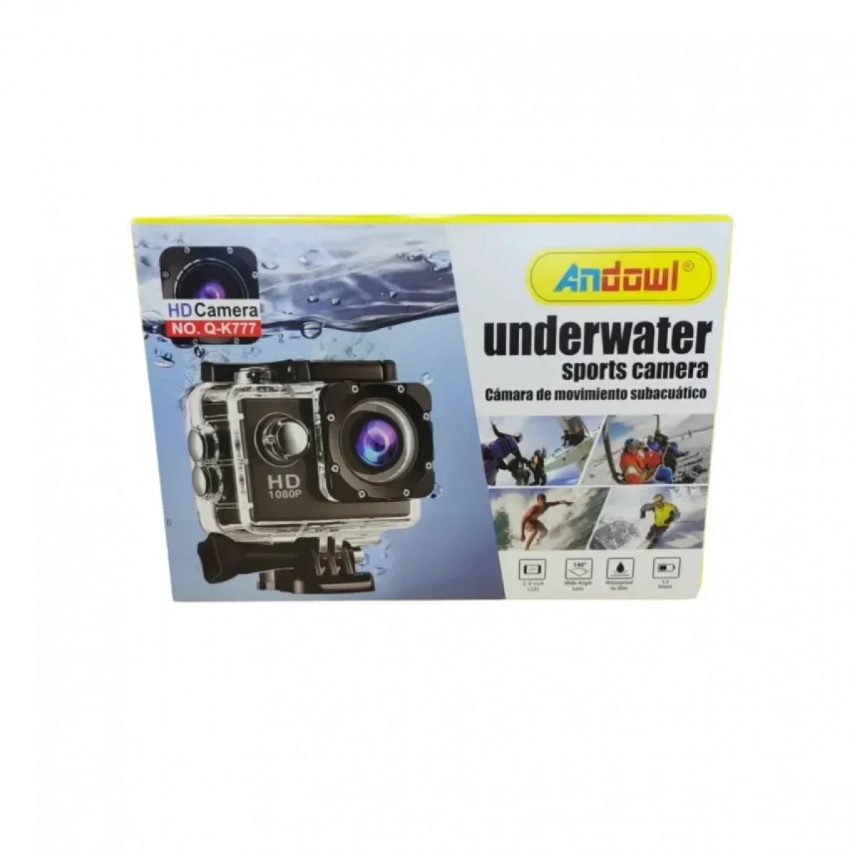 Action Camera υποβρύχιων σπορ Andowl Q-k777