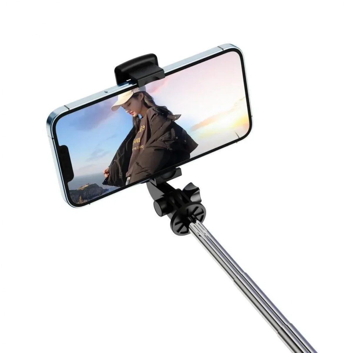 XO SS09 Selfie Stick Τρίποδο Κινητού με Bluetooth Μαύρο