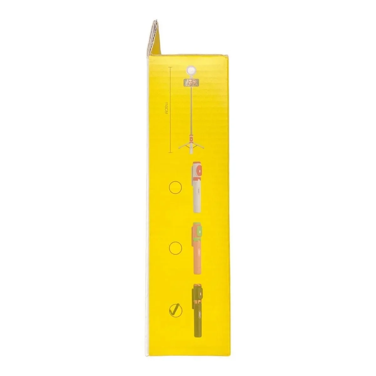 Andowl Q-ZP012 Selfie Stick με Bluetooth Black