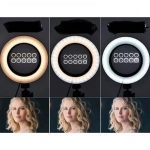 Led Ring Light 35cm 14'' και Τρίποδο (Μαύρο)