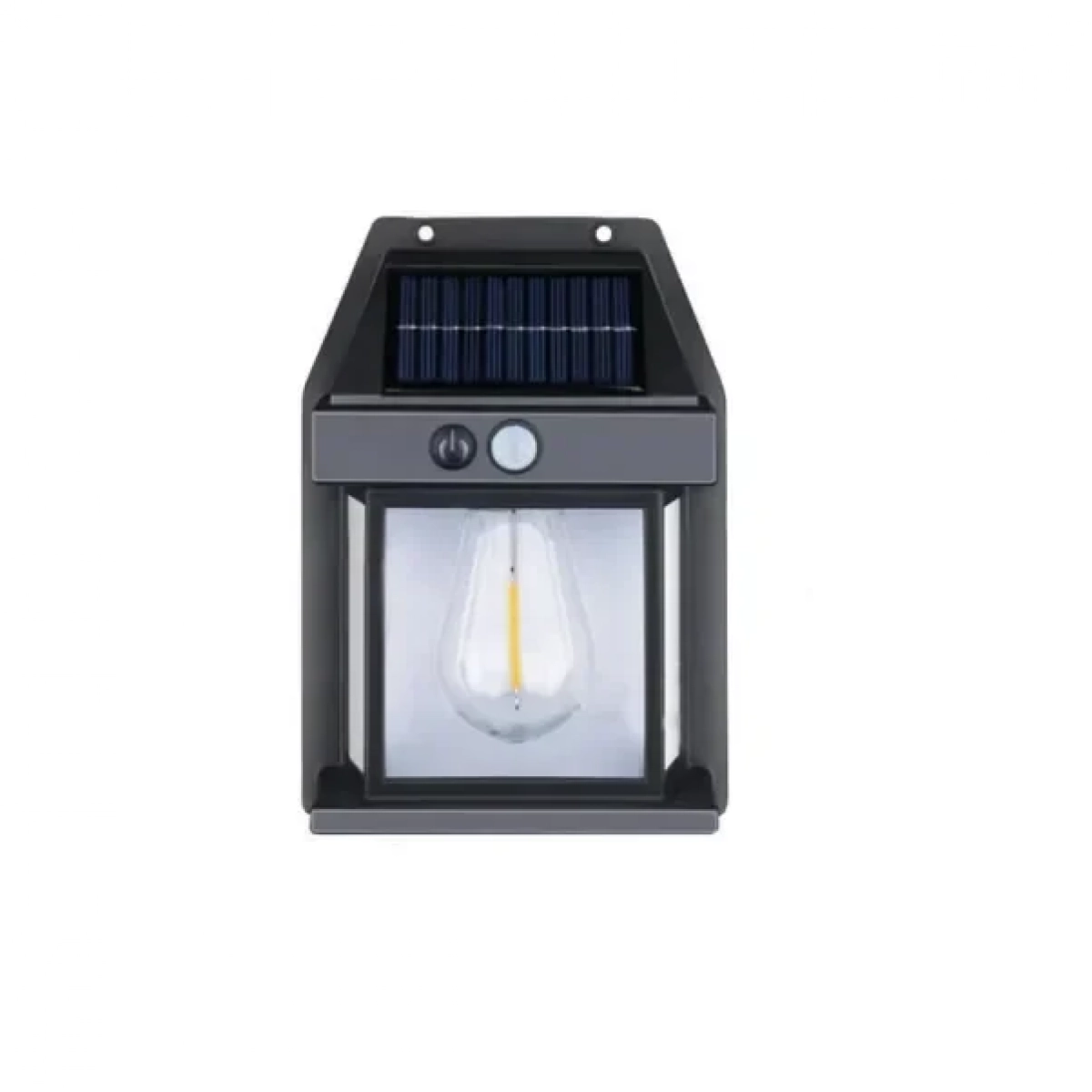 Επιτοίχιο ηλιακό φωτιστικό κήπου Solar Interaction Wall Lamp NK-998 μαύρο