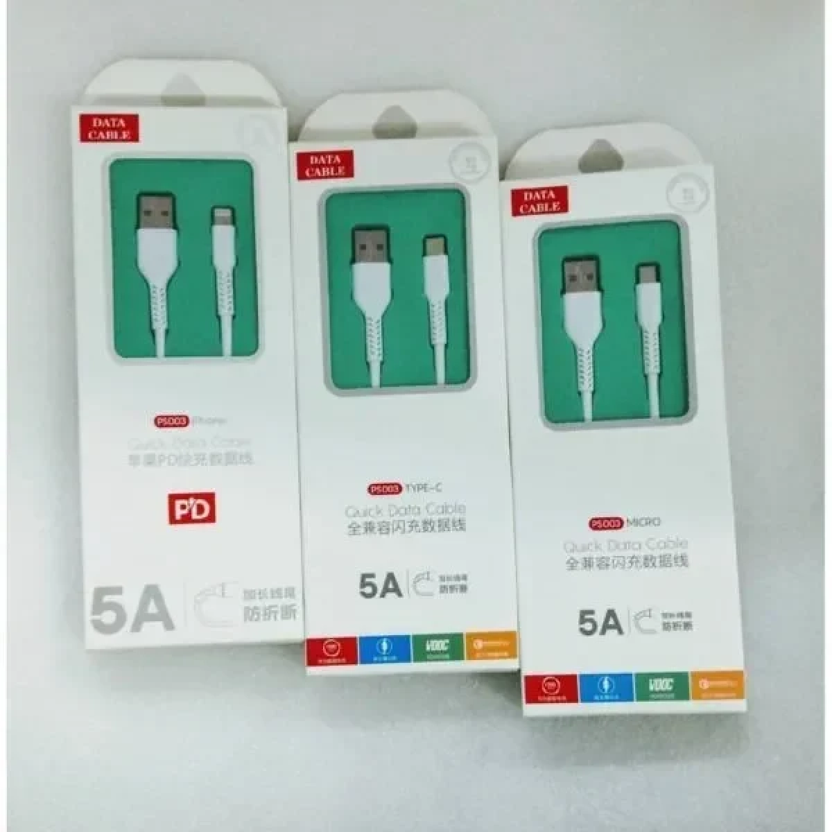 Καλώδιο 5A Quick Charge USB 3.0 to Micro USB PS003 1m