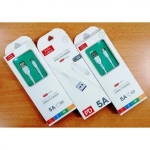 Καλώδιο 5A Quick Charge USB 3.0 USB-A to Lightning Λευκό 1m