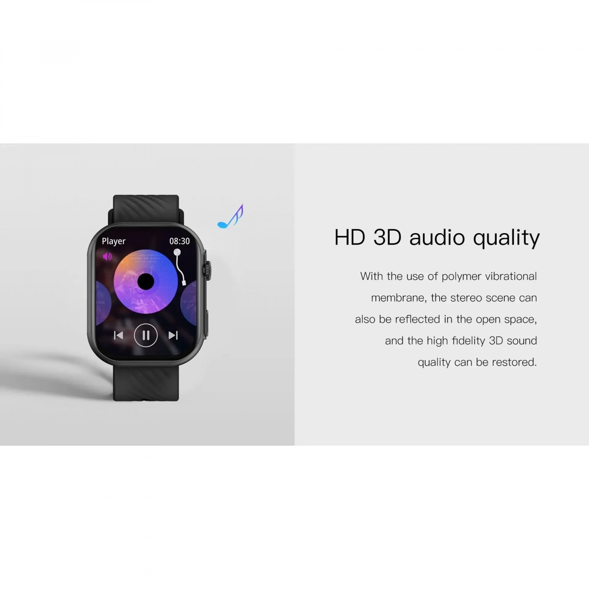 Awei H32 Sport Smartwatch Μαύρο
