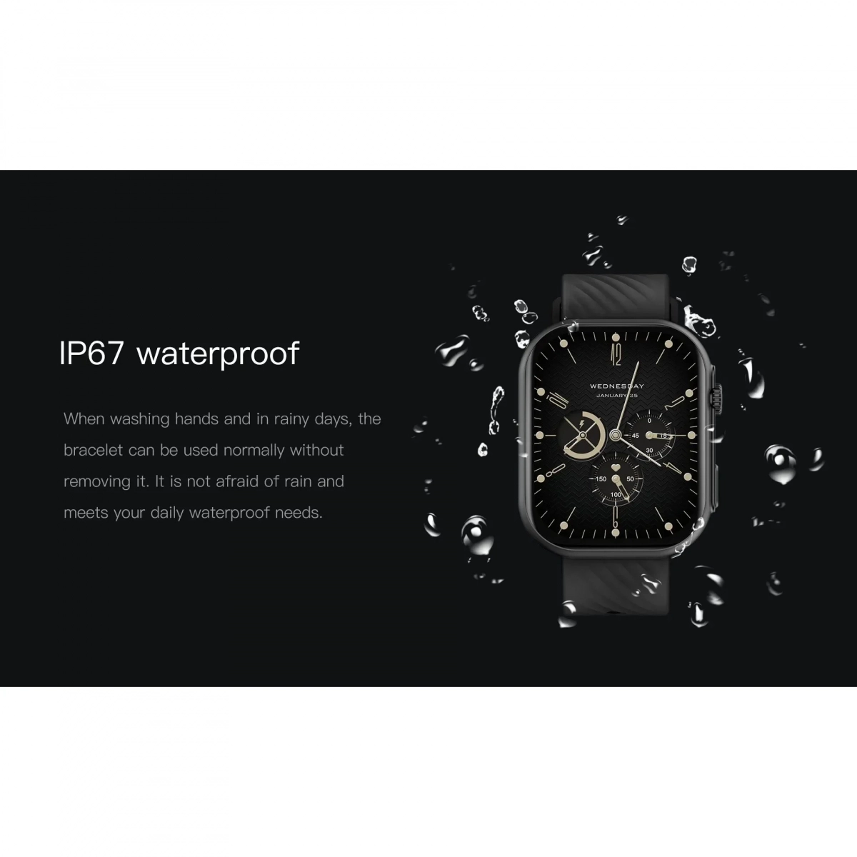 Awei H32 Sport Smartwatch Μαύρο