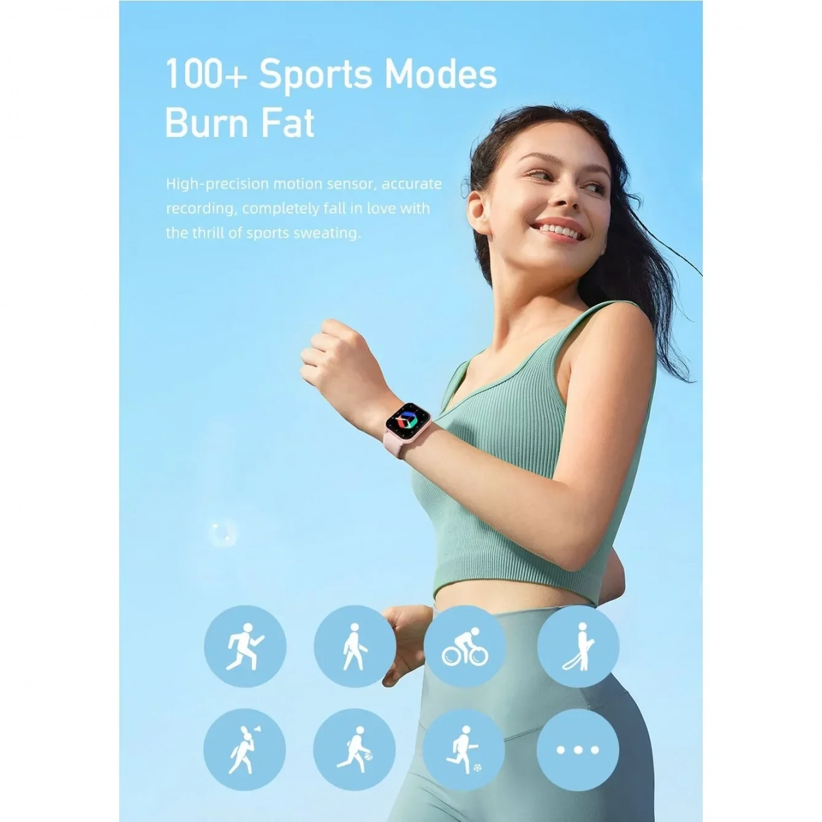 Awei H25 Sport Smartwatch Ροζ