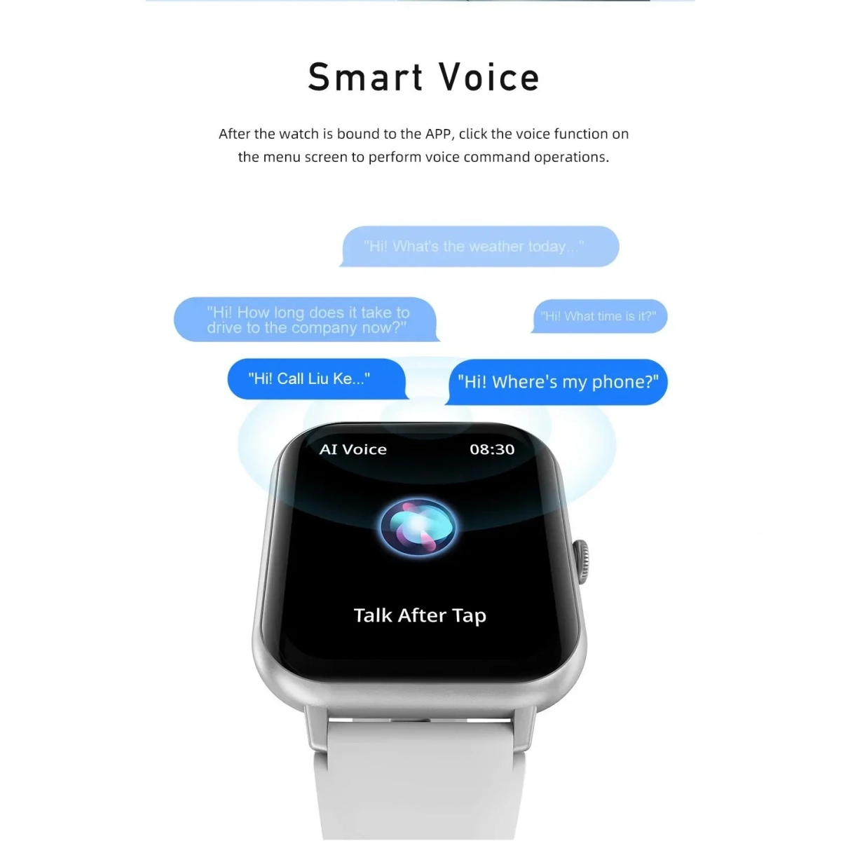 Awei H25 Sport Smartwatch Μαύρο