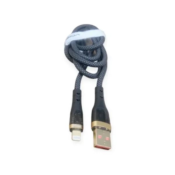 Treqa CA-8812 USB To Lighting Pin 9.1A Cable For IOS 1m Μαύρο