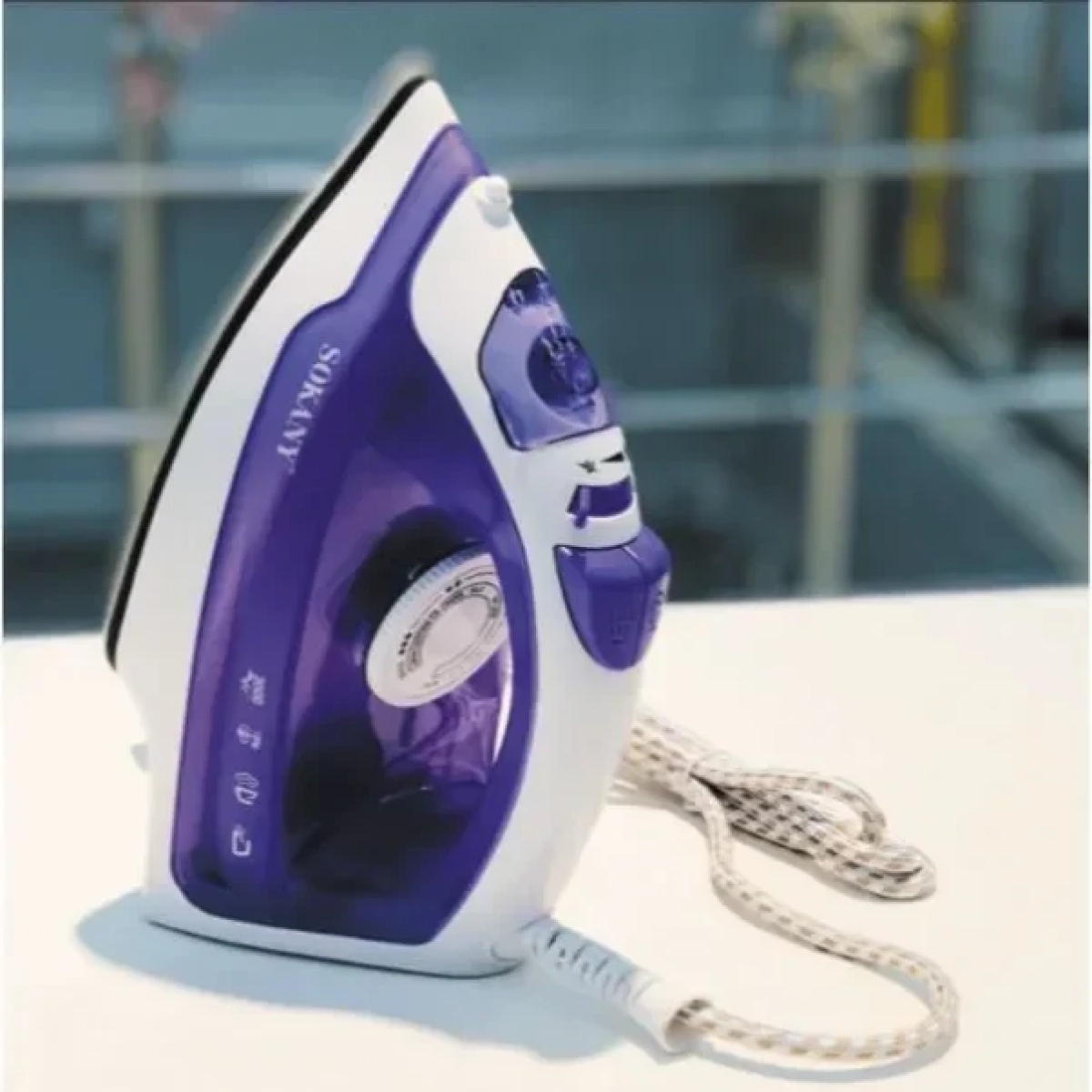 Σίδερο Ατμού 2000W Sokany SK-YD-211 σε Μωβ Χρώμα