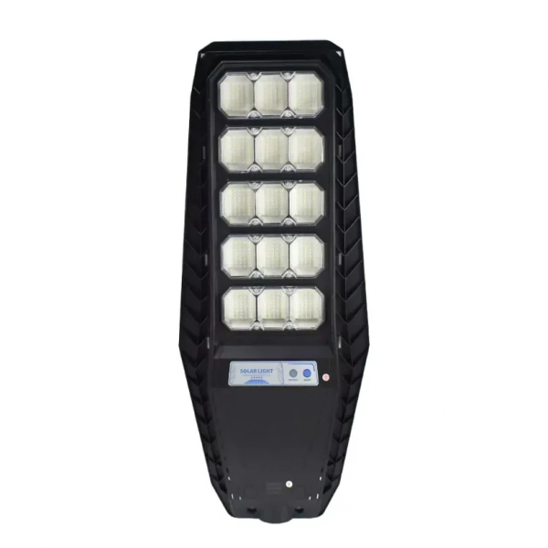 Ηλιακός Προβολέας Δρόμου LED 500W Λευκού Φωτισμού JORTAN J-500W Μαύρο
