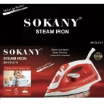 Σίδερο Ατμού 2000W Sokany SK-YD-211 σε Κόκκινο Χρώμα