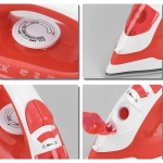 Σίδερο Ατμού 2000W Sokany SK-YD-211 σε Κόκκινο Χρώμα