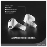 ΥΧ-06 TWS Ασύρματα Διάφανα Ακουστικά bluetooth V5.3 IPX5 σε Πράσινο Χρώμα