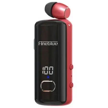 Fineblue F580 In-ear Bluetooth Handsfree Ακουστικό Κόκκινο