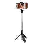 XO SS09 Selfie Stick Τρίποδο Κινητού με Bluetooth Μαύρο