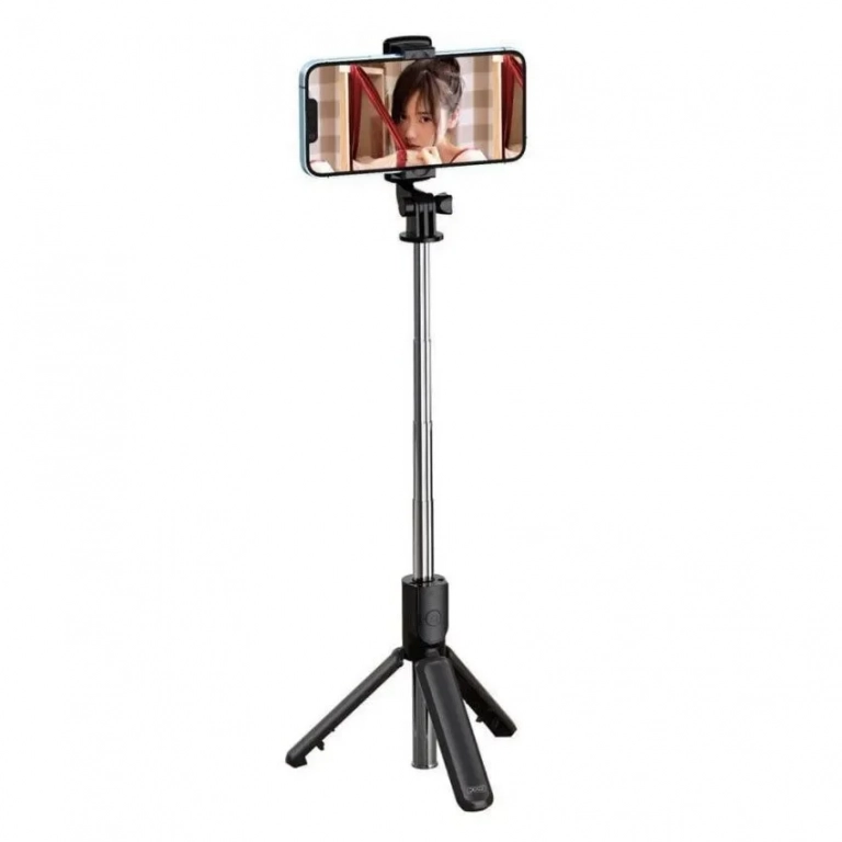 XO SS09 Selfie Stick Τρίποδο Κινητού με Bluetooth Μαύρο