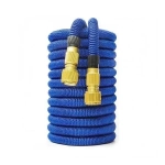 Magic Garden Hose Expandable Magic Rubber Επεκτεινόμενο Λάστιχο Κήπου & Βεράντας 50m σε Μπλε χρώμα