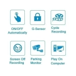 Σετ Καθρέπτης με Κάμερα DVR Αυτοκινήτου 1080P με Οθόνη 4.3″ με Κλιπ & Κάμερα Οπισθοπορείας