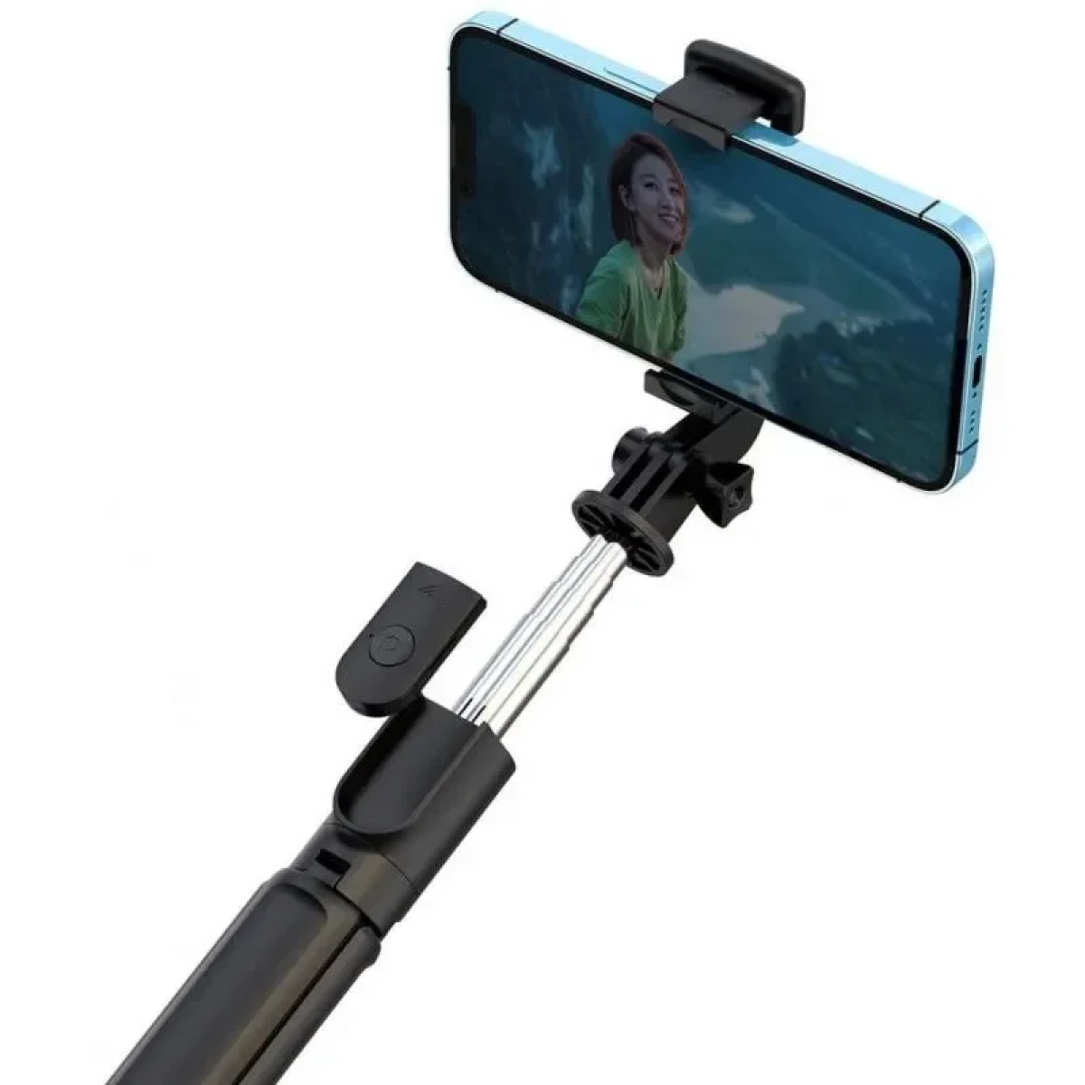 XO SS09 Selfie Stick Τρίποδο Κινητού με Bluetooth Μαύρο